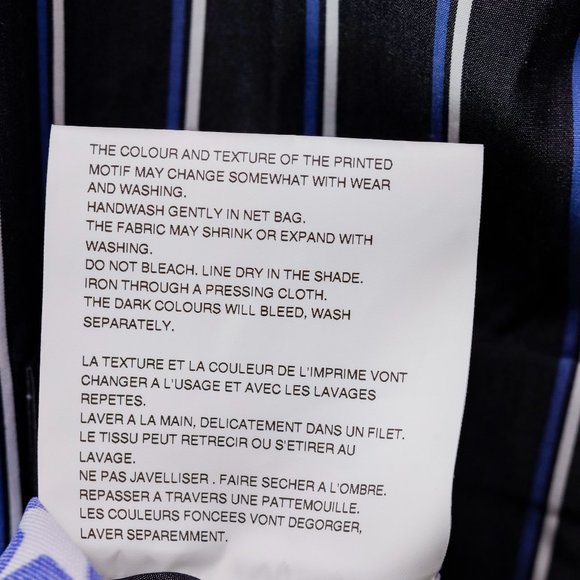 Comme des Garçons Homme Plus Star Pinstripes Grey Men's Button-Up - Picture 15 of 15